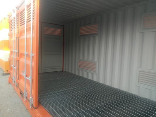 Porta laterale 20 piedi 20 piedi Prodotti pericolosi Stoccaggio di prodotti chimici Contenitore di trasporto con 2700L Bund Cap e 31 cbm Capacità