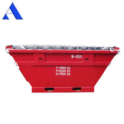 3789mm Lunghezza 6.5 CBM DNV Standard Steel Offshore Waste Skip Onshore Container di rifiuti Trasporto per lo smaltimento dei rifiuti