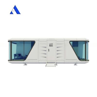 2024 Prefab Luxury Modular Moderno Apple Cabin Space Capsule Container House Maison Capsule Spatiale per Mgo Board e pavimento in PVC