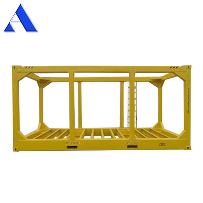 Pavimento in acciaio DNV 2.7-1 20ft cubo alto telaio di sollevamento offshore Capacità 30.8 CBM Perforazione di gas e petrolio