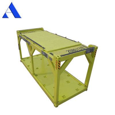Pavimento in acciaio DNV 2.7-1 20ft cubo alto telaio di sollevamento offshore Capacità 30.8 CBM Perforazione di gas e petrolio