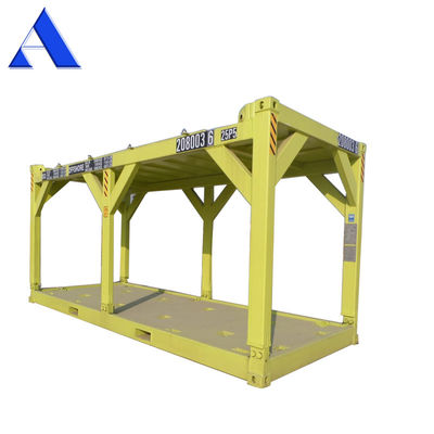 Pavimento in acciaio DNV 2.7-1 20ft cubo alto telaio di sollevamento offshore Capacità 30.8 CBM Perforazione di gas e petrolio