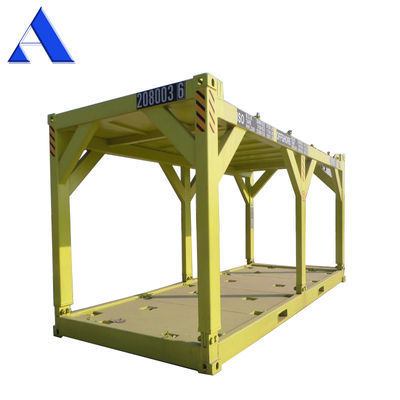 Pavimento in acciaio DNV 2.7-1 20ft cubo alto telaio di sollevamento offshore Capacità 30.8 CBM Perforazione di gas e petrolio