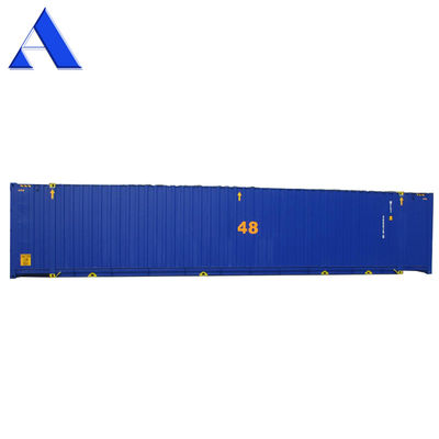Container di carico secco di 48 piedi di altezza peso massimo 30480 kg peso ammissibile di impilamento 192000 kg acciaio corten