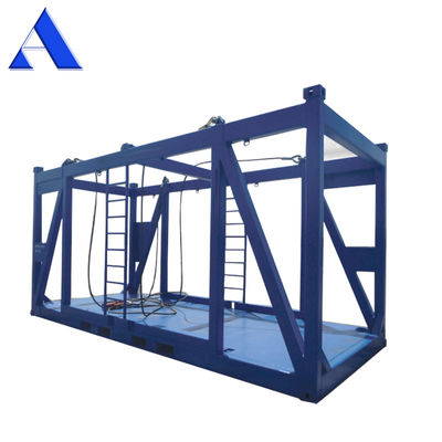 20ft High Cube Offshore Frame DNV 2.7 Standard Dry Container per carico e dimensioni esterne di 6058 x 2438 x 2896 mm