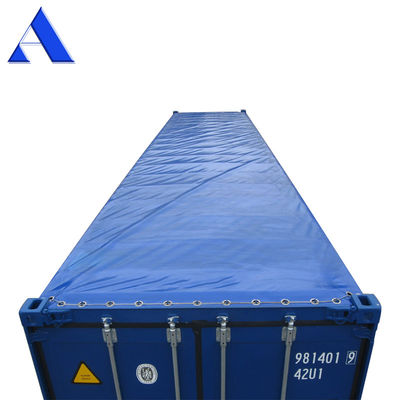 40 piedi 40 piedi Contenitore di spedizione a copertura aperta PVC Tarpaulin Copertura del tetto Soft Top Opening Made Steel Corten Steel Container a secco vendita