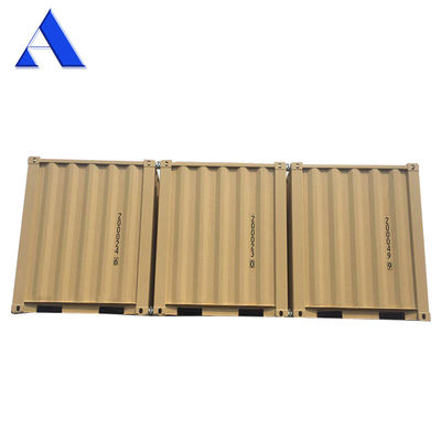 Contenitori da 6 piedi x 8 piedi Contenitori per stoccaggio a secco Contenitori dimensioni esterne 1960 x 2438 x 2591 mm Stoccaggio di merci portatili