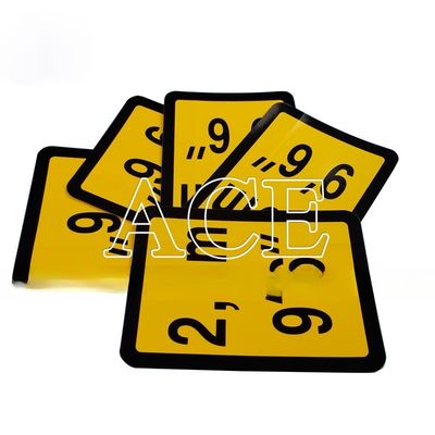 Ottieni le migliori prestazioni dal tuo container di spedizione con 3M Technology Numero Lettera Marchio LOGO Peso Decal Ricambi