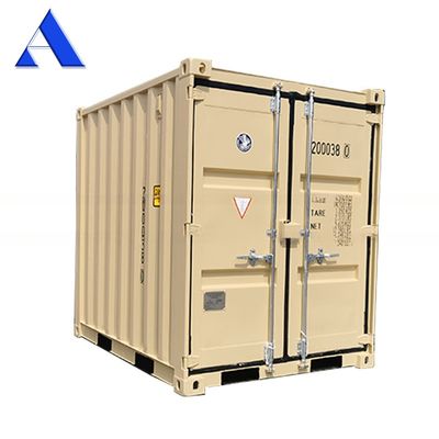 Contenitori da 6 piedi x 8 piedi Contenitori per stoccaggio a secco Contenitori dimensioni esterne 1960 x 2438 x 2591 mm Stoccaggio di merci portatili