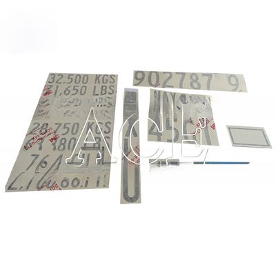 Ottieni le migliori prestazioni dal tuo container di spedizione con 3M Technology Numero Lettera Marchio LOGO Peso Decal Ricambi