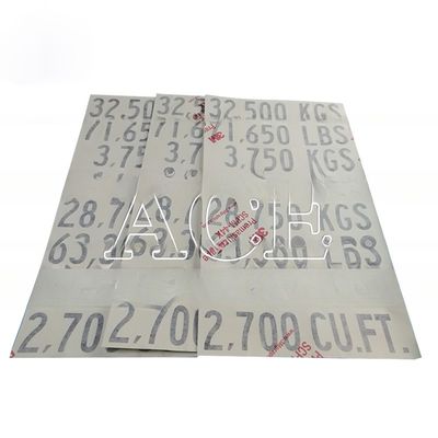 Ottieni le migliori prestazioni dal tuo container di spedizione con 3M Technology Numero Lettera Marchio LOGO Peso Decal Ricambi