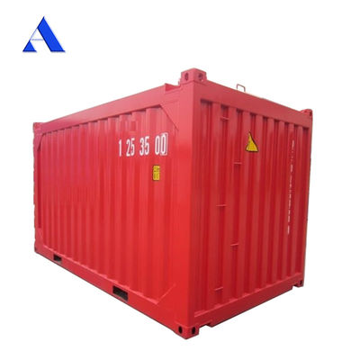 BV/LR/DNV Contenitore offshore a secco chiuso da 15 piedi con capacità di 17 CBM e materiale in acciaio corten