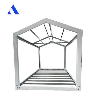 Modulo prefabbricato di container di spedizione in acciaio leggero galvanizzato