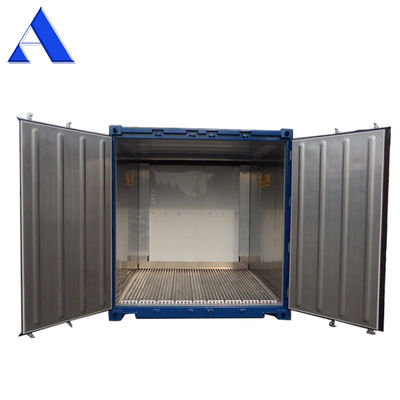 Contenitore di alloggio per pescherecci di acciaio inossidabile da 10 piedi DNV certificato con unità di raffreddamento Thermo King