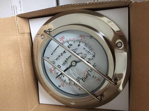 20' lunghezza termometro a doppia scala da -40°C a 160°C per serbatoi ISO Ricambi in plastica e materiale durevole