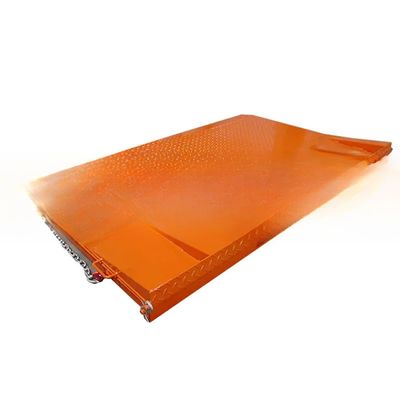 Dimensione del tavolo 2000x2200mm Galvanizzata e in acciaio inossidabile Rampa mobile di carico per carrelli elevatori