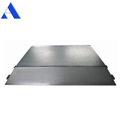 Dimensione del tavolo 2000x2200mm Galvanizzata e in acciaio inossidabile Rampa mobile di carico per carrelli elevatori