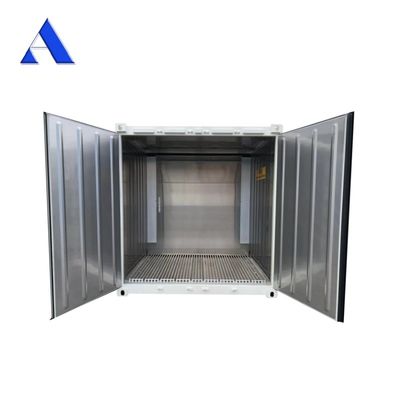 Contenitore di 8 piedi DNV 2.7-1 Standard per lo stoccaggio di pesci di mare freschi e congelati contenente materiale interno HGSS