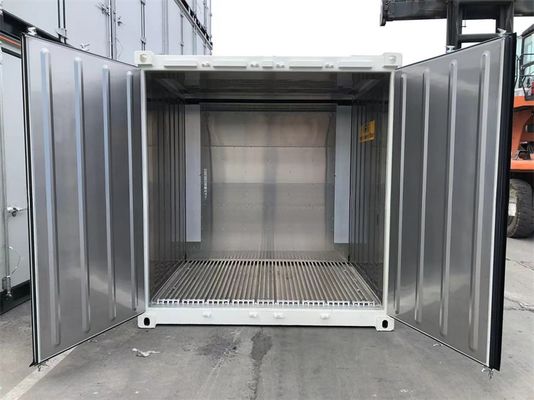 Contenitore di 8 piedi DNV 2.7-1 Standard per lo stoccaggio di pesci di mare freschi e congelati contenente materiale interno HGSS