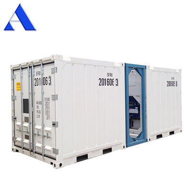 Contenitore di 8 piedi DNV 2.7-1 Standard per lo stoccaggio di pesci di mare freschi e congelati contenente materiale interno HGSS
