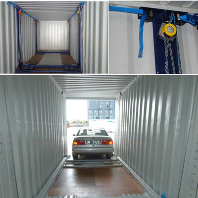 Contenitori a staffa per auto a lunghezza regolabile per contenitori di spedizione VW Car Fitment a Shanghai Tianjin Qingdao