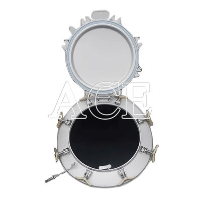 Parti di ricambio e accessori ISO per container da trasporto di serbatoi 500 mm Manlid assemblaggio a profilo basso con valvola a sfera di ingresso d'aria 1.5'' BSP