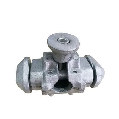 Container Twist Lock Acciaio connettore orizzontale 10ft Hot Dip Galvanizzato 4.8KGS per il collegamento del container