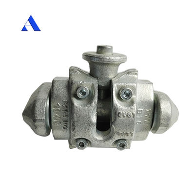 Container Twist Lock Acciaio connettore orizzontale 10ft Hot Dip Galvanizzato 4.8KGS per il collegamento del container
