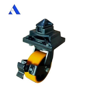 3 tonnellate Caster pesante ISO Container per spedizioni marittime Ruote a cassa girevole all'interno di negozi di materiali da costruzione e caster di piastre