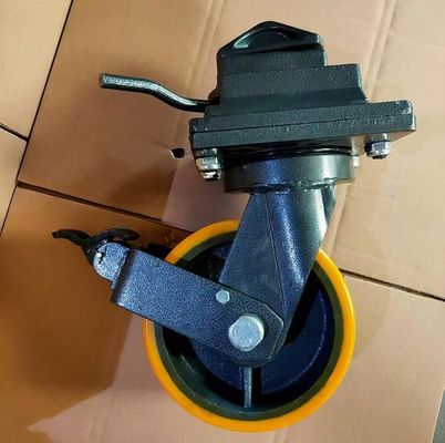 3 tonnellate Caster pesante ISO Container per spedizioni marittime Ruote a cassa girevole all'interno di negozi di materiali da costruzione e caster di piastre