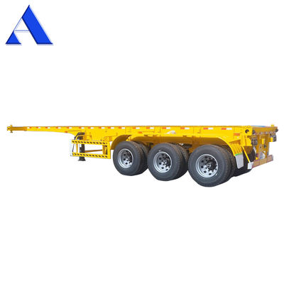 Container Chassis personalizzato 2 Semi-remolchi a scheletro per il trasporto di container da 20 piedi