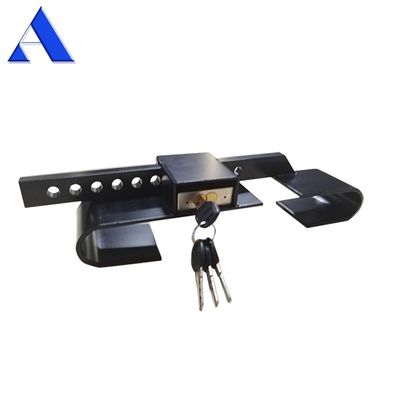 Segno di barriera per contenitori di spedizione sigillo di sicurezza per contenitori con 4 chiavi e rivestimento in polvere cromata di alta sicurezza