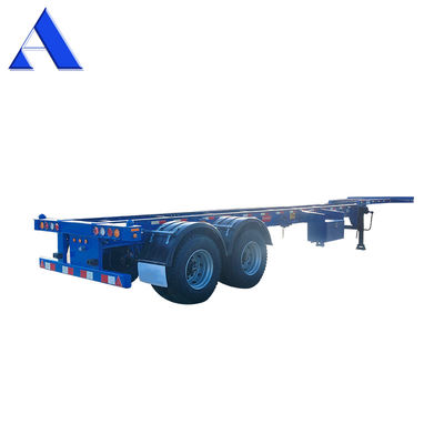 12R22.5 Linglong Pneumatici 2 Asse Chassis di spedizione da 40 piedi a 20 piedi con collo di gallina Scheletro di camion Cornice semirimorchio Contenitore