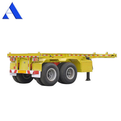 12R22.5 Linglong Pneumatici 2 Asse Chassis di spedizione da 40 piedi a 20 piedi con collo di gallina Scheletro di camion Cornice semirimorchio Contenitore