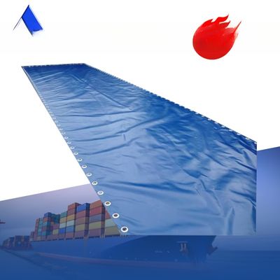 650g/mq Densità copertura di trapani rivestiti per dimensioni personalizzate 20ft 40ft contenitori aperti in top in modello rivestito