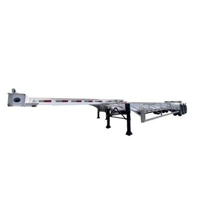 53ft Gooseneck Skeleton Truck Frame Semi-Trailer Container Shipping Chassis con caratteristiche eccellenti e asse FUWA resistente