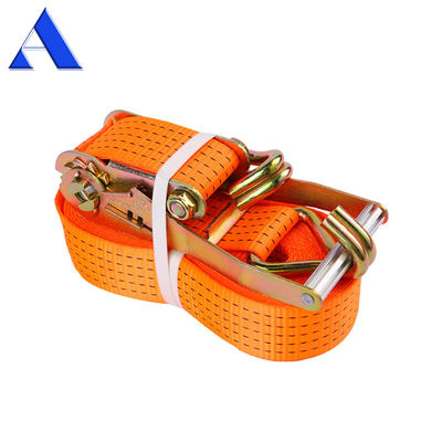 1.5 a 10 tonnellate cintura di legno di carico Ratchet Tie Down Strap Container cintura di legno come per esigenza e lunghezza personalizzata