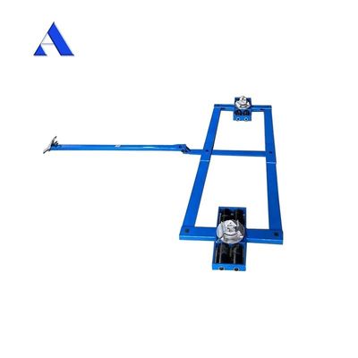 16 tonnellate di 32 tonnellate di carrello a rullo di acciaio Container di trasporto in movimento Dolly con struttura a tre ruote e supporto OEM personalizzabile