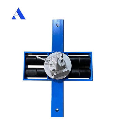 16 tonnellate di 32 tonnellate di carrello a rullo di acciaio Container di trasporto in movimento Dolly con struttura a tre ruote e supporto OEM personalizzabile