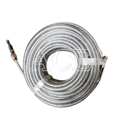 10ft 20ft 40ft Open Top Container TIR Cable 21m PVC rivestito con filo d'acciaio e stile semplice