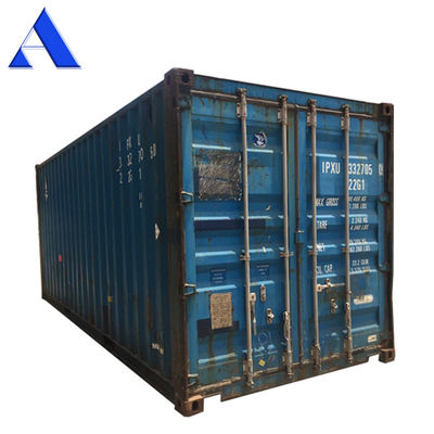 Cargo in magazzino cinese degno 20 piedi container usati dimensioni interne 5.899 x 2.352 x 2.393M 10 anni intorno