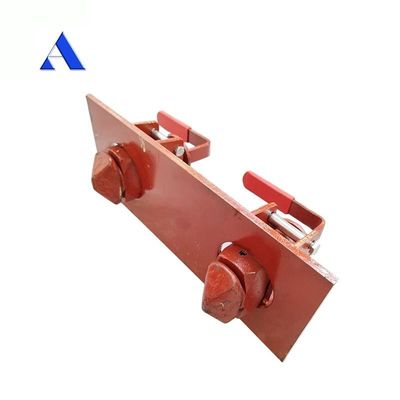Semi rimorchio doppio contenitore rimorchio Twistlock Twist Lock Pin Lock Front Parts rimorchio rosso e nero