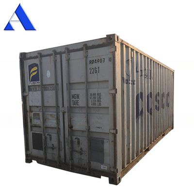 Cargo in magazzino cinese degno 20 piedi container usati dimensioni interne 5.899 x 2.352 x 2.393M 10 anni intorno