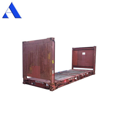 Acciaio Corten 20ft 40ft Container usato con scaffalatura piatta pavimento di seconda mano compensato o acciaio