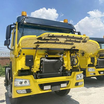 Serbatoio di carburante da 450 CV 600L sinistra Euro 2 Semi rimorchio 6X4 camion pesante testa del trattore carburante diesel trasmissione manuale automatica