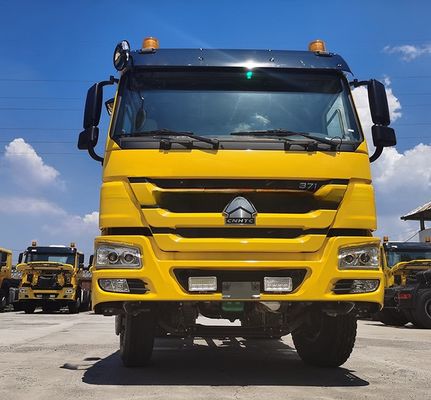Serbatoio di carburante da 450 CV 600L sinistra Euro 2 Semi rimorchio 6X4 camion pesante testa del trattore carburante diesel trasmissione manuale automatica