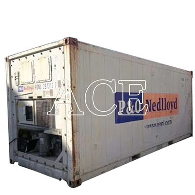 20 piedi frigorifero di seconda mano meno 18 gradi contenitore Reefer a Dubai Porta apertura 2290 x 2246 MM Età 2004-2008
