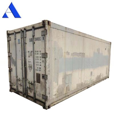 20 piedi frigorifero di seconda mano meno 18 gradi contenitore Reefer a Dubai Porta apertura 2290 x 2246 MM Età 2004-2008