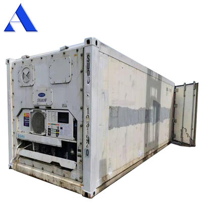 Carrier Daikin Thermo King Refrigeration Units 20ft Reefer Container per il trasporto e lo stoccaggio della carne in buone condizioni