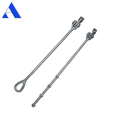Lunghezza personalizzata Galvanizzato DNV GL Certificato Contenitore attrezzatura di laminazione Bar laminazione Lashing Rod per galvanizzazione a caldo